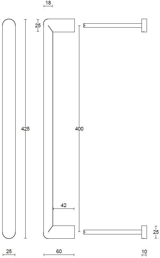 Formani Ручка из нержавеющей стали Inc sun-id-1481129 - Вид №2