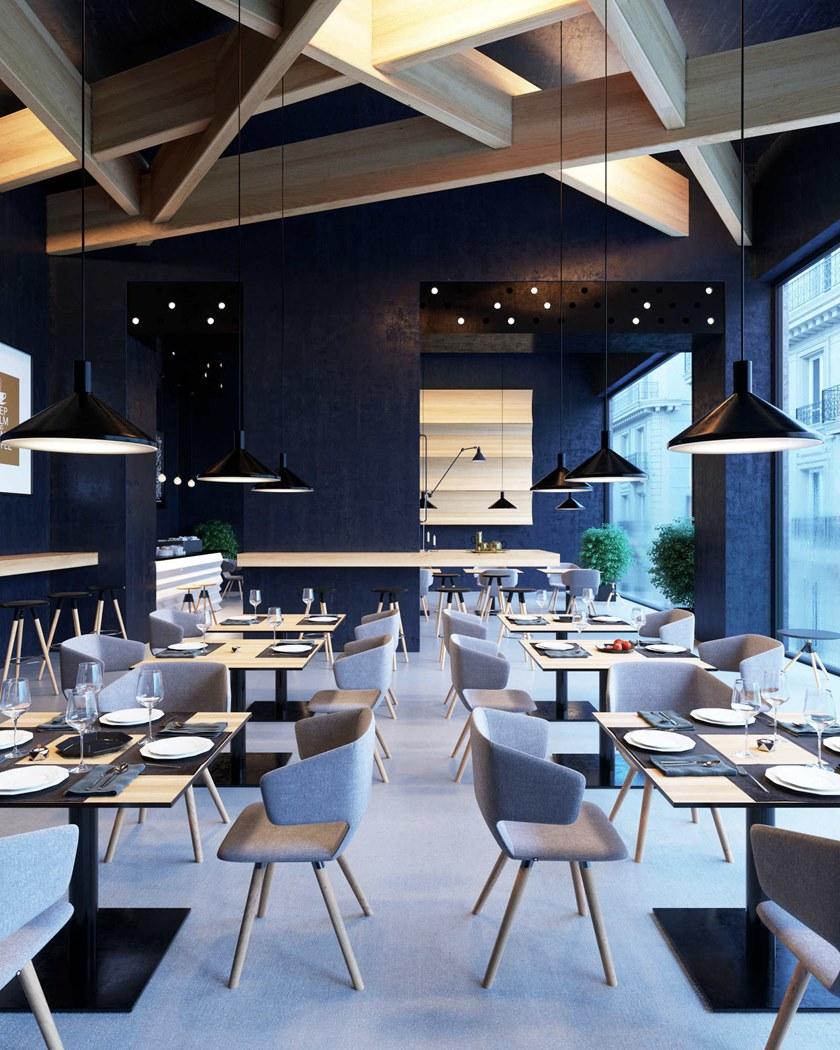 LD Seating Вращающееся офисное кресло из ткани на колесиках Flexi Flexi/p, f95-bl - Вид №2