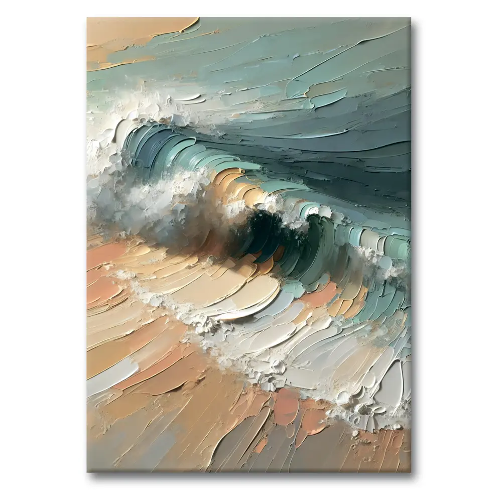 Santreyd Картина «Большая волна» 50×70 см для современного интерьера 89394681 STLM-1518713