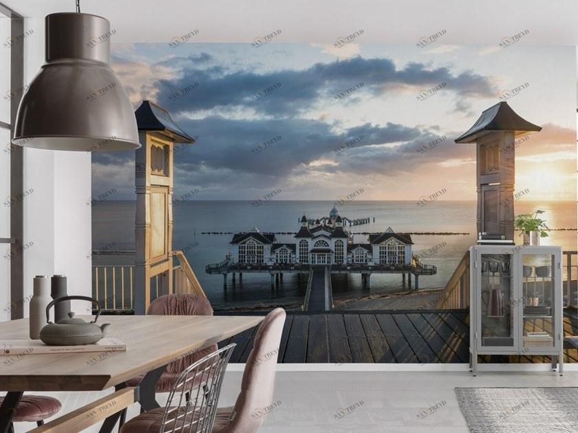 Komar Флизелиновые обои с пейзажами Wanderlust Shx9-055