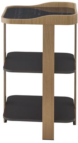 Ligne Roset Столик / прикроватная тумбочка из фанерованной древесины Postmoderne sun-id-1354777 - Вид №2