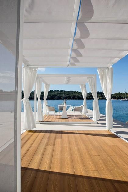 Varaschin Беседка из алюминия и дерева Pavilion 1970 - Вид №2