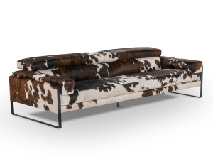 Диван из пони с подголовником