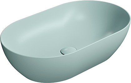 883415 Накладная раковина на столешницу  овальная GSI ceramica  - Вид №1