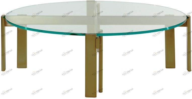 Roche Bobois Круглый стеклянный журнальный столик Paris paname sun-id-1397175