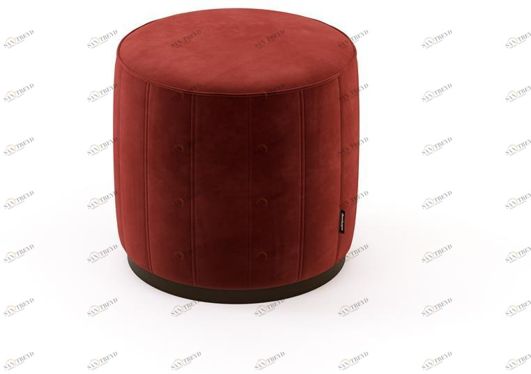 Domkapa Круглый бархатный пуф  Dkh11 