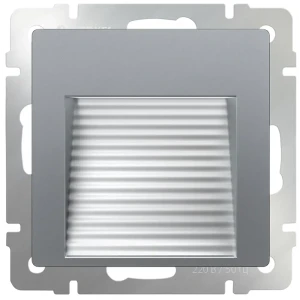 Встраиваемая LED подсветка Werkel А045380 нейтральный белый свет цвет серебристый