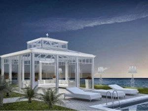 La Casa dei Limoni Зимний сад из алюминия и стекла