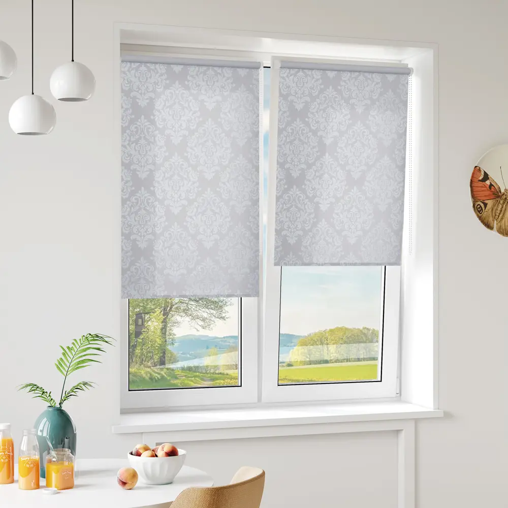 Штора рулонная Монца 80x160 см серая MIAMOZA STLM-2019024 - Вид №2