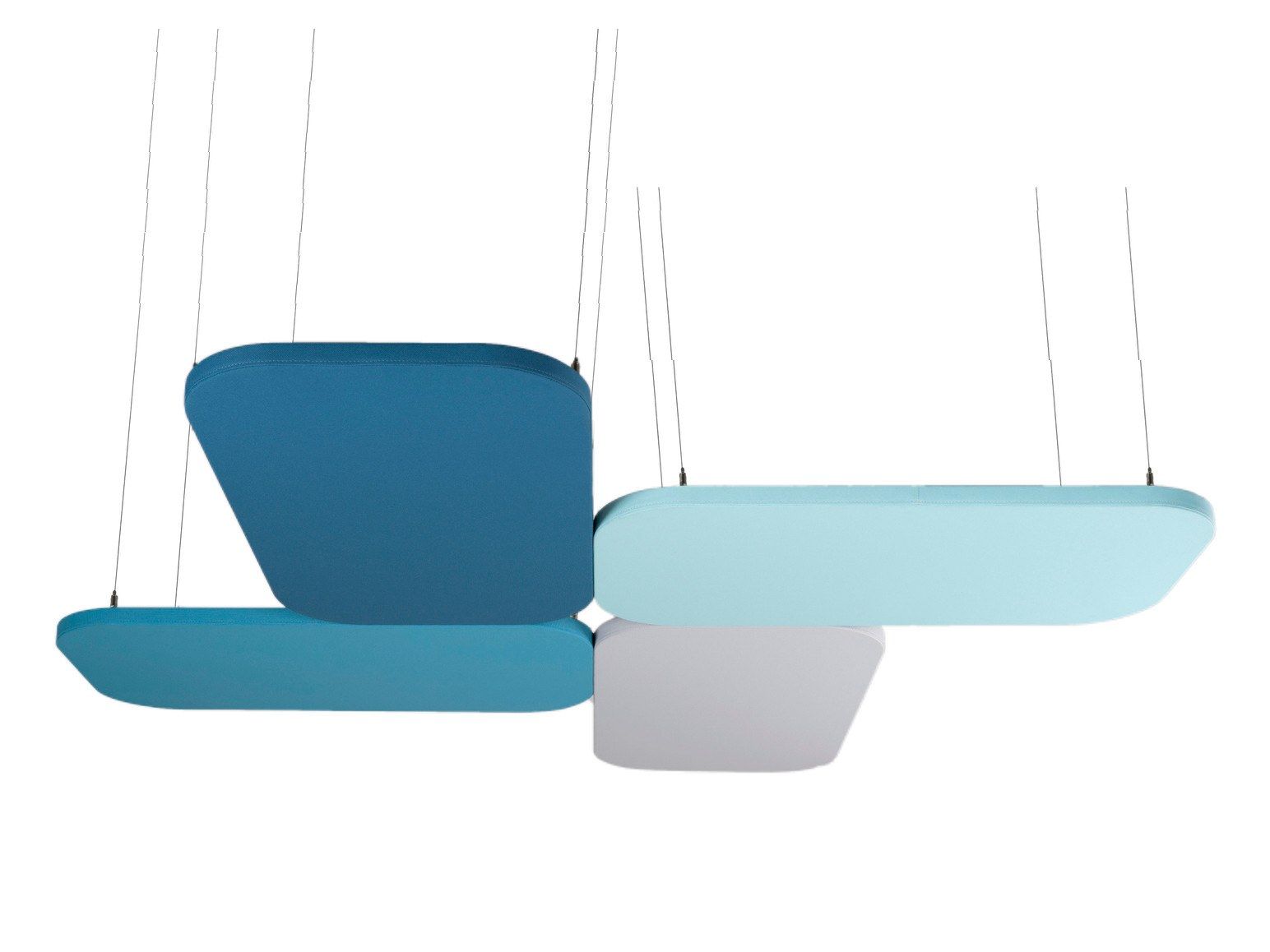 Акустическая подвесная панель из ткани SilentLab STILL SKY - SET OF 4 ARCH-00042026