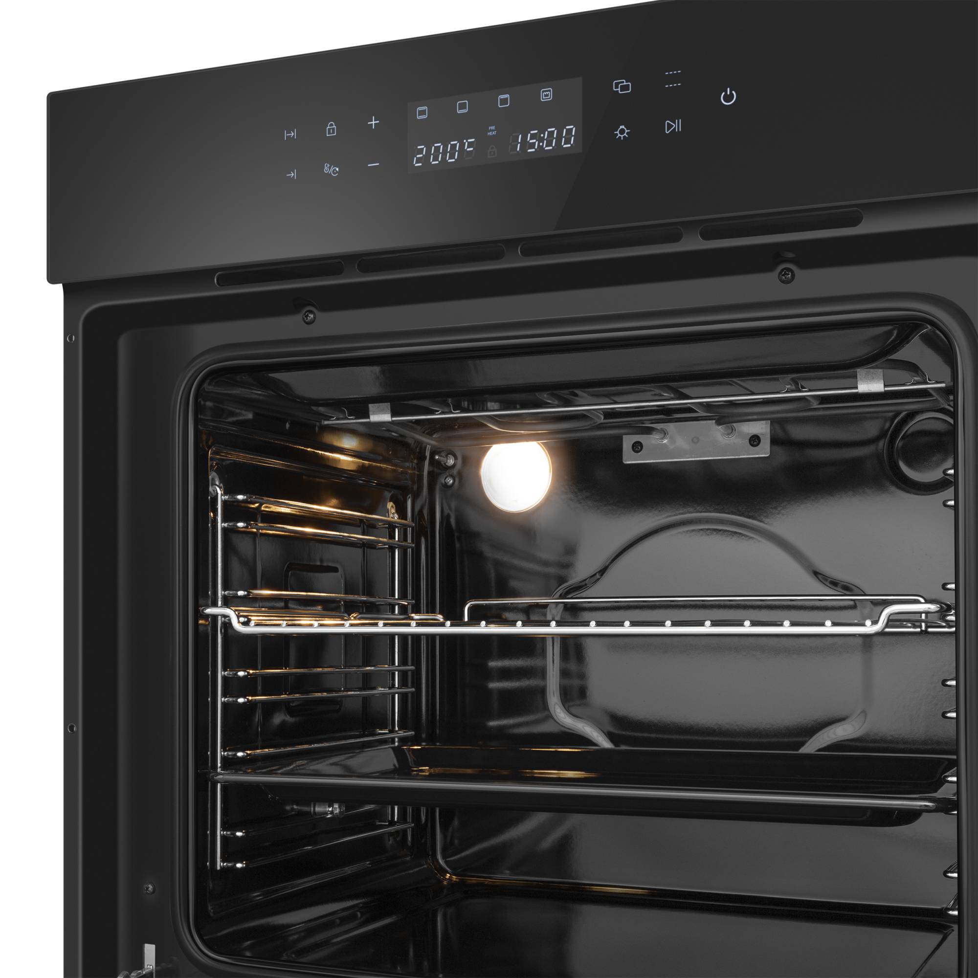 9202552 Электрический духовой шкаф Meferi MEO606BK ULTRA черный STDN-0138068 - Вид №12