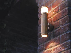 Алюминиевый светодиодный наружный настенный светильник