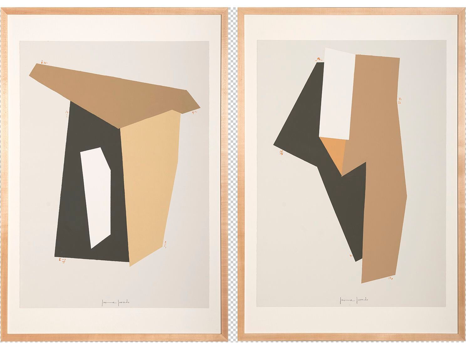 Бумажная картина NOVOCUADRO ART COMPANY Хайме Хурадо ARCH-00147932 - Вид №1