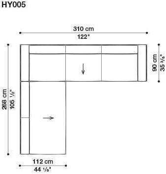 B&B Italia Outdoor Садовый диван из модульной ткани sun-id-1410409 - Вид №39