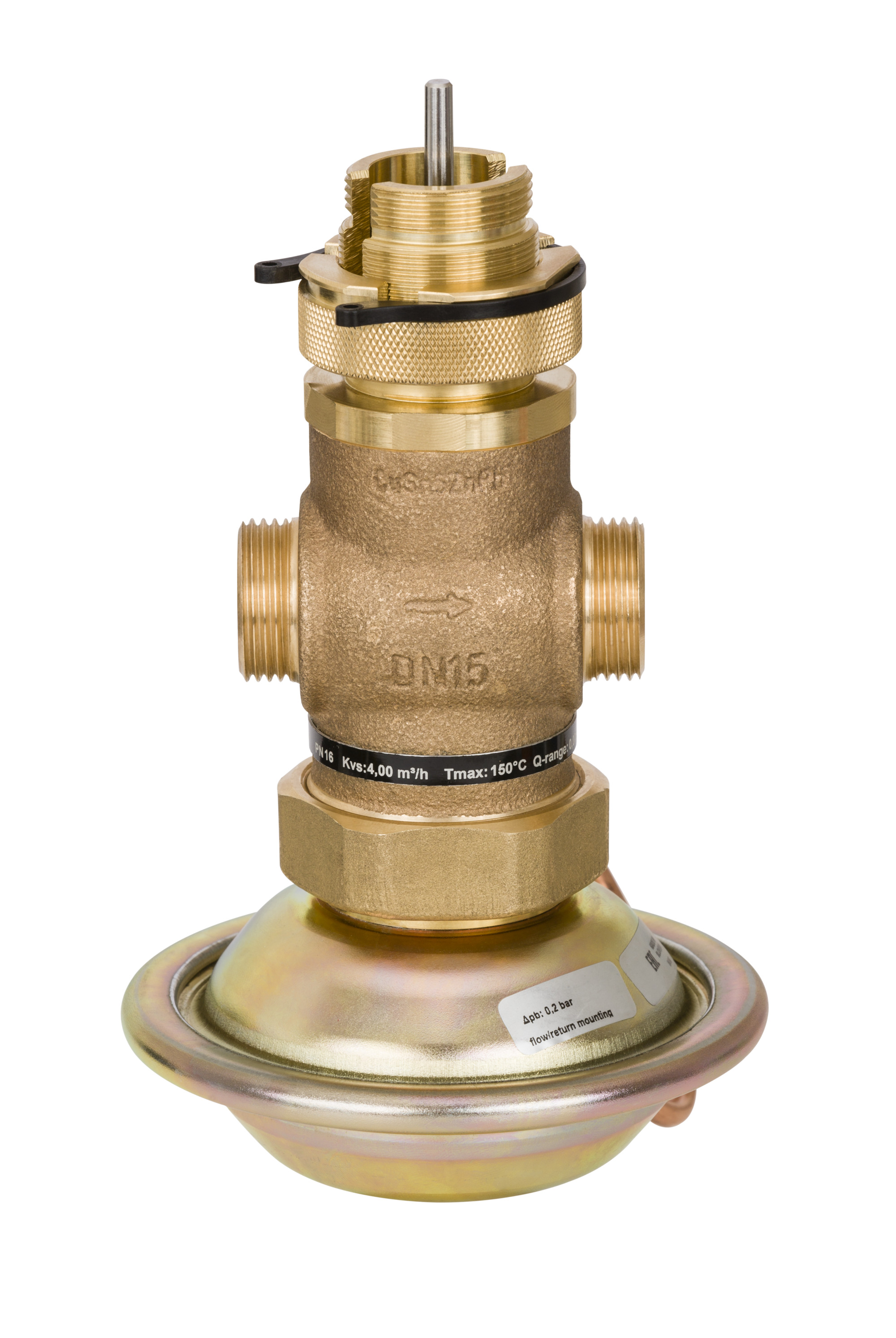 Danfoss Клапан регулирующий комбинированный AVQM с наружной резьбой или фланцевый Комб. р-рAVQM PN25 50/25 //0,2/фл. 003H6758  - Вид №11