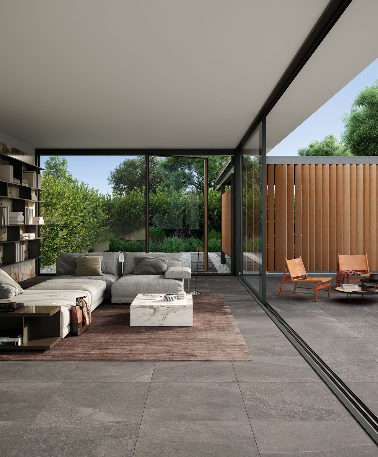 Напольное покрытие из керамогранита с эффектом камня CERAMICA FONDOVALLE 2.OUT ARCH-00023596 - Вид №1