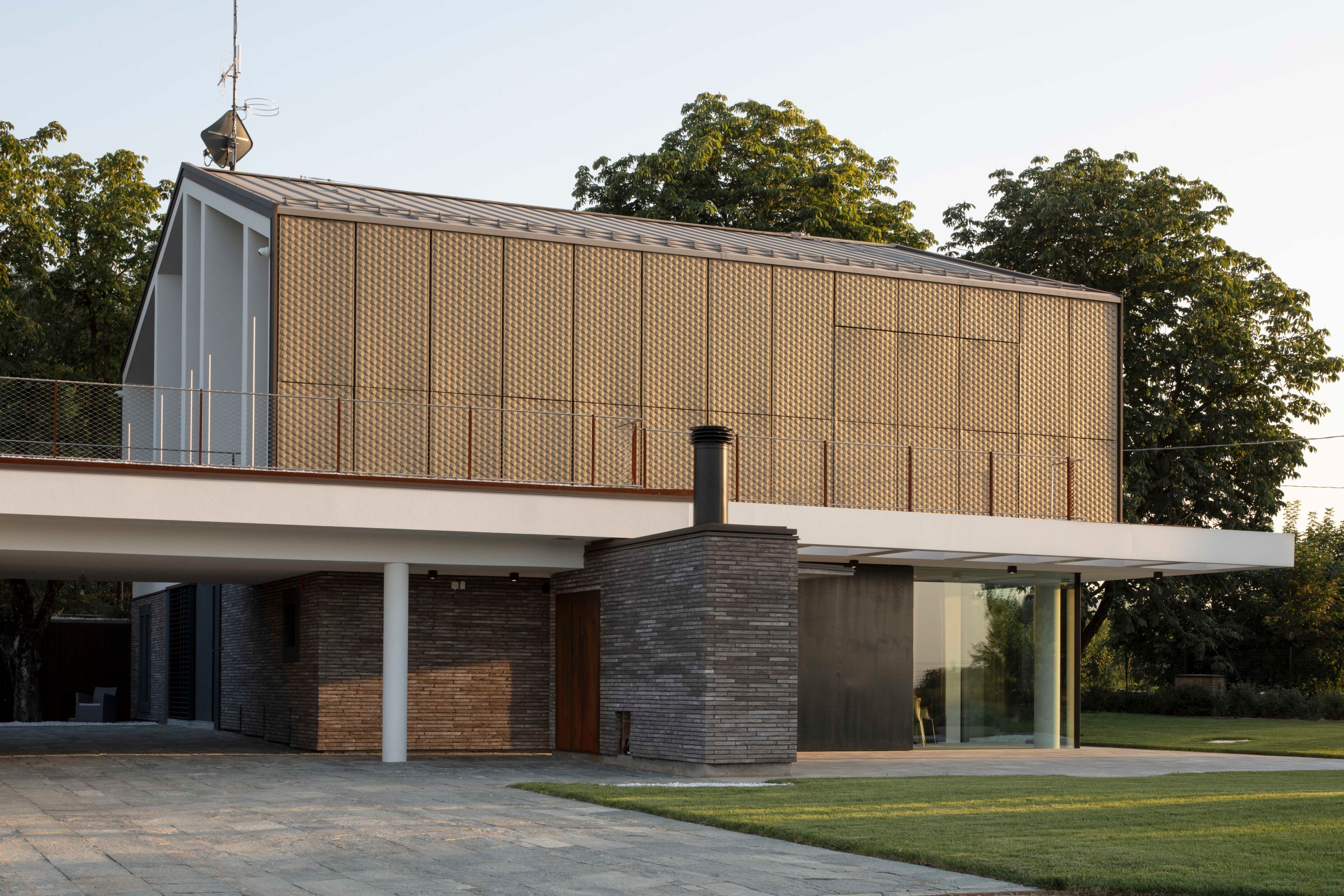 Алюминиевые моторизованные коленные балки ROSSENI FRANGISOLE A GINOCCHIO ARCH-00083962 - Вид №2