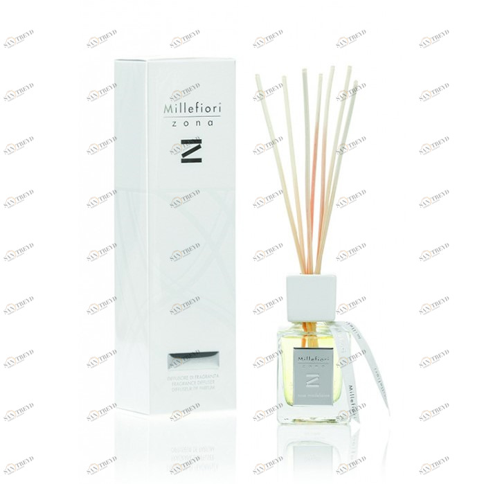 Диффузор с палочками 100мл "Розовые лепестки" Rose Madelaine MILLEFIORI MILANO ЦВЕТЫ 267501 Белый 