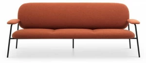 Saba Italia 3-х местный тканевый диван Philo