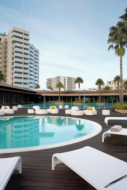 Concept 2 морской текстиль песочный Manutti Moon Island MNST430 - Вид №13