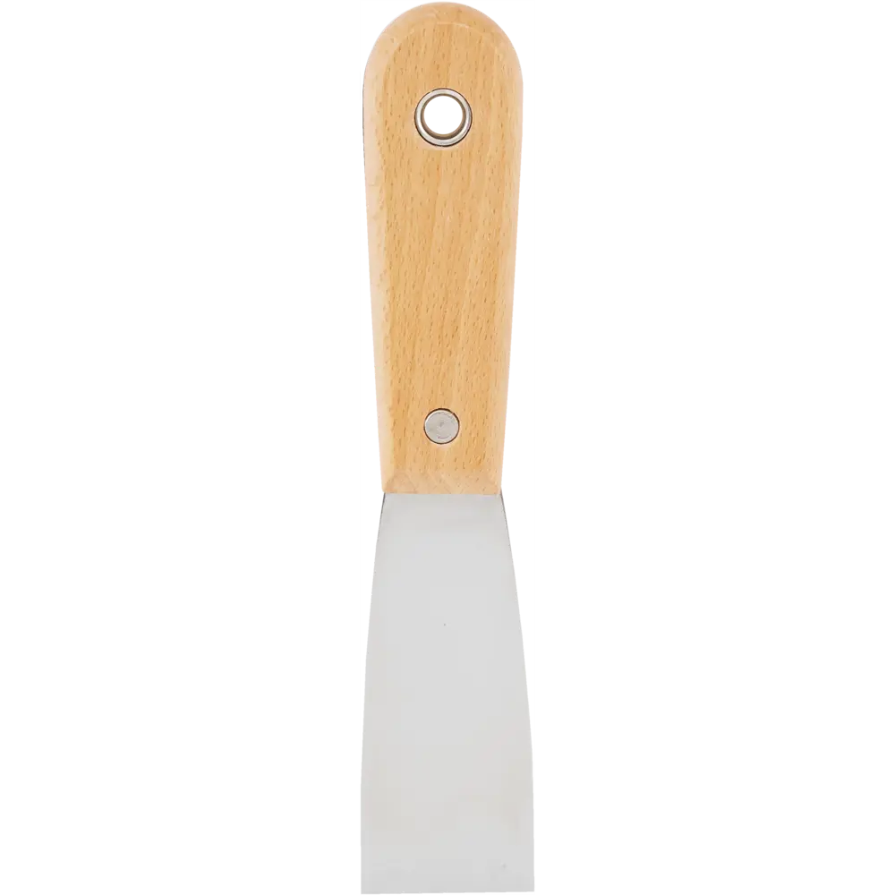 Шпатель малярный Hardy 0830-840004 40 мм, нержавеющая сталь, деревянная ручка STLM-2171680 - Вид №2