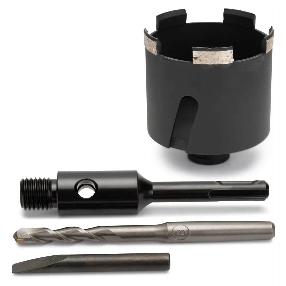 Алмазная коронка RAGE 80 мм для бетона с SDS-plus 88287107 STLM-0077271 - Вид №3