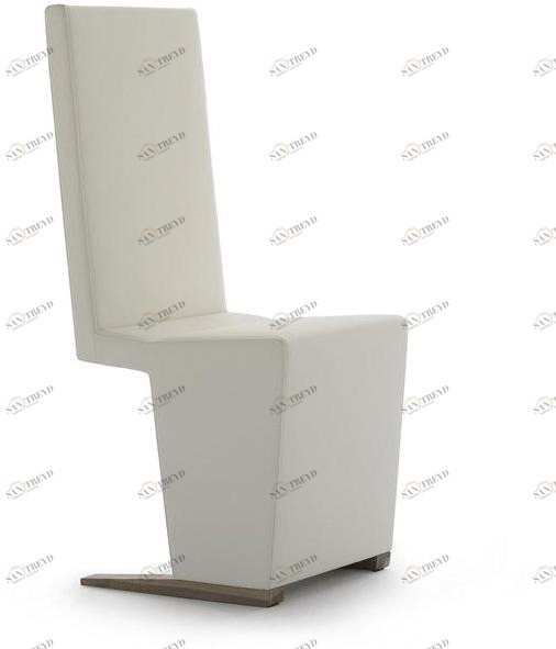 Billiani Кресло консольное обитое кожей с высокой спинкой Inka wood sun-id-1490652