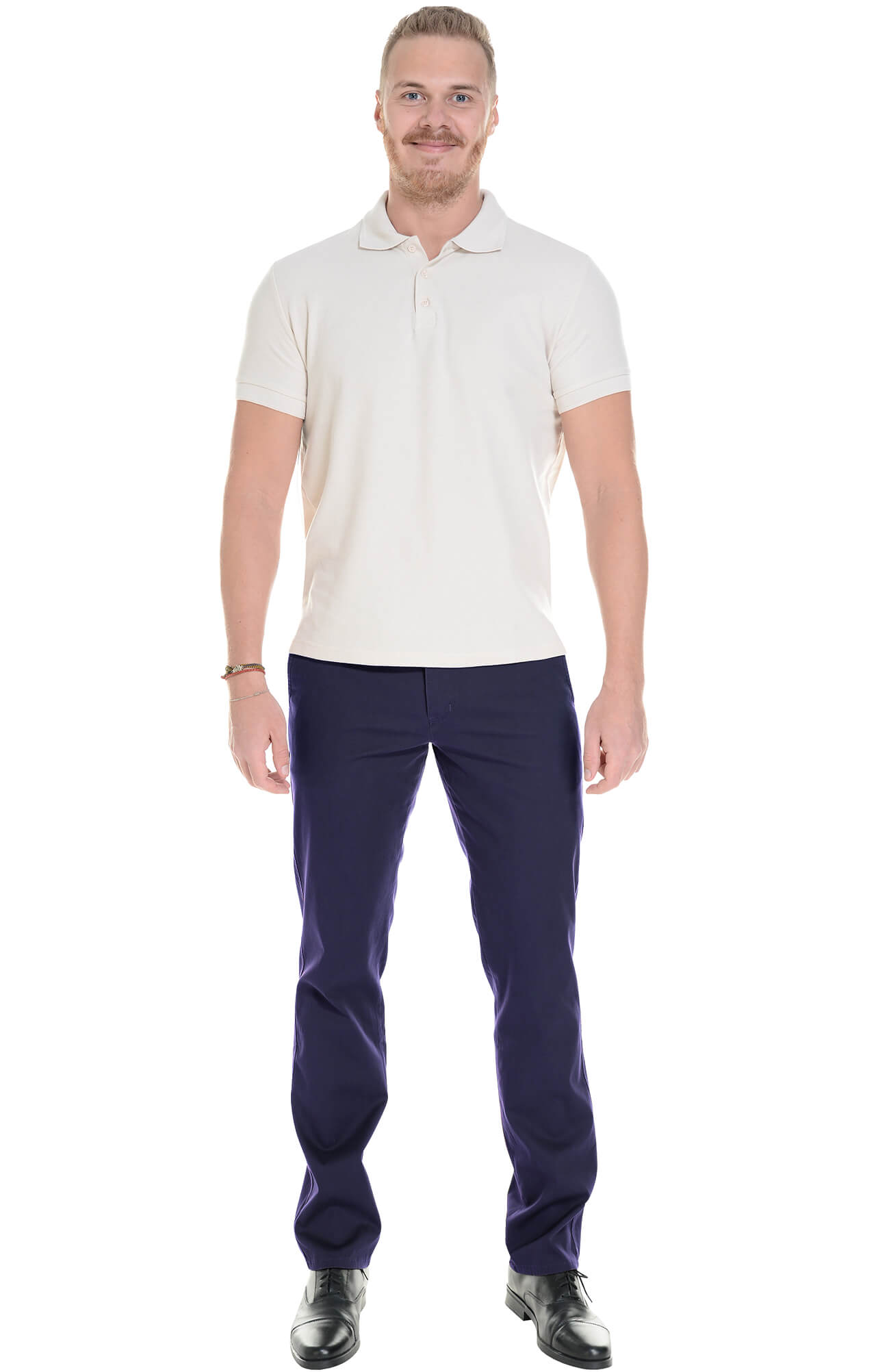 68226 Брюки  мужские blue (синие) El-Risto  Одежда для официантов  размер 44/170-176  - Вид №2