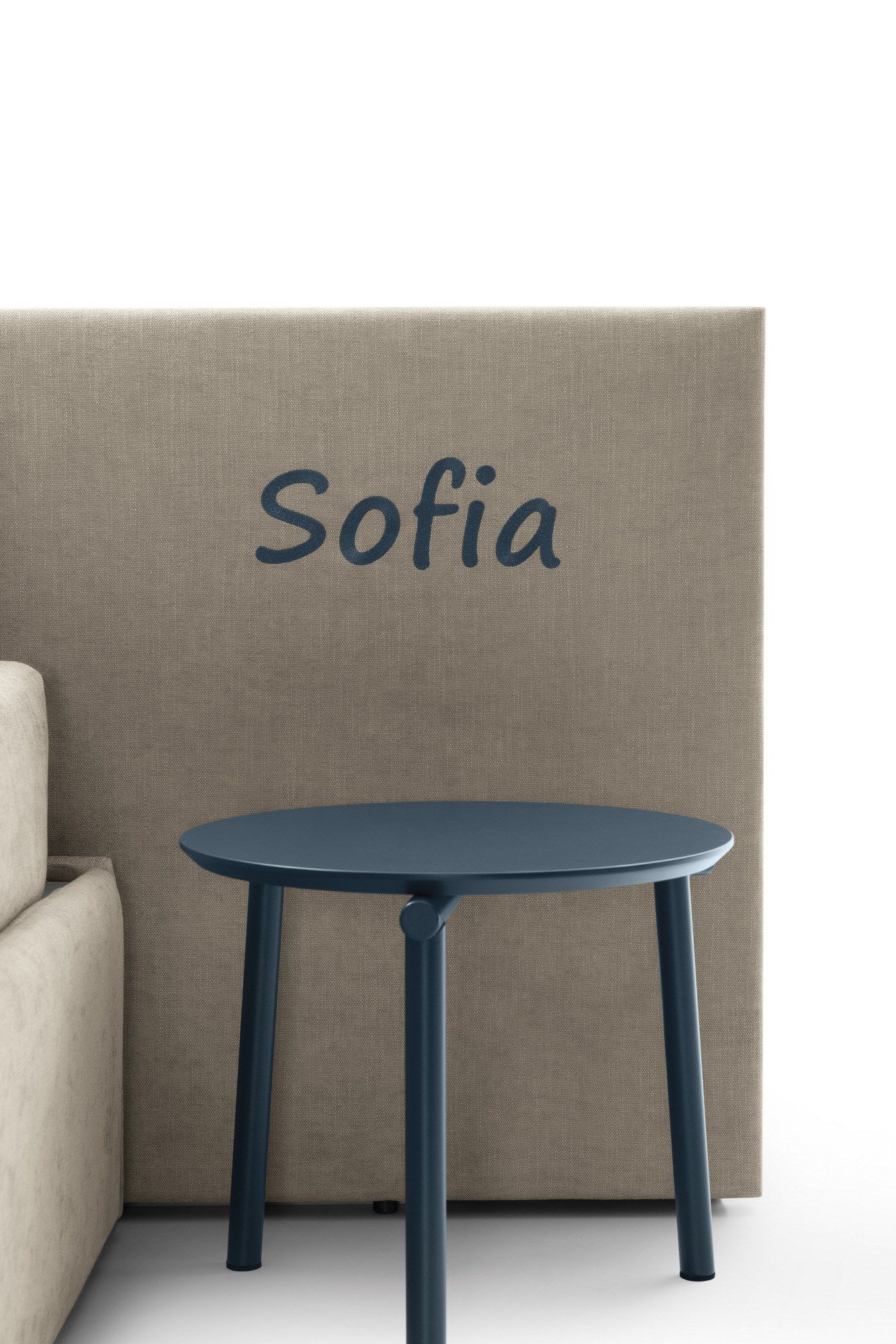 Односпальная кровать с мягким изголовьем Bolzan Line ARCH-00087243 - Вид №4