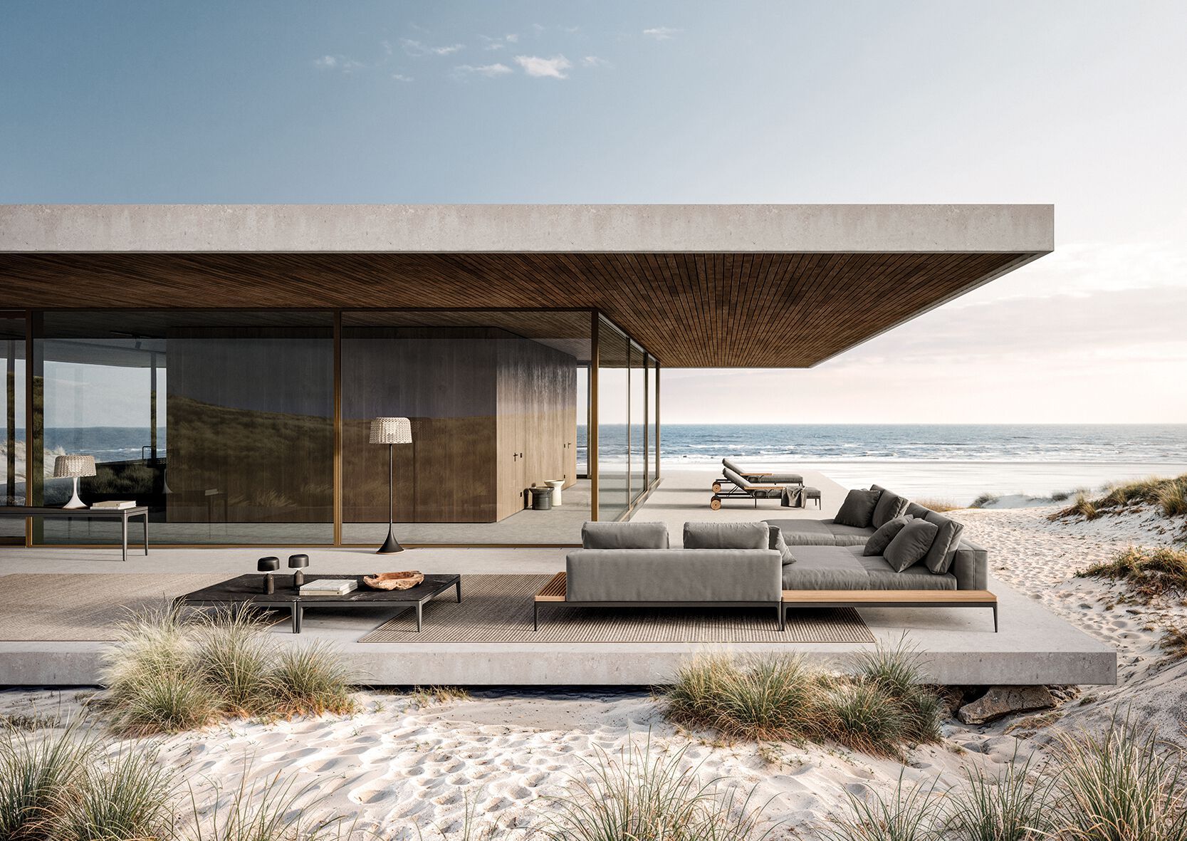 Ткань квадратный сад пуфик Gloster сетка ARCH-00068426 - Вид №18