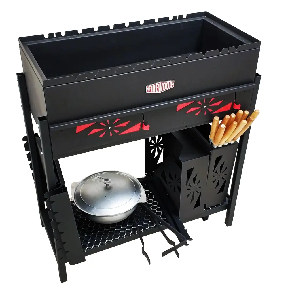 Мангал Firewood Thermos 35x114x165 см STLM-2172487 - Вид №2