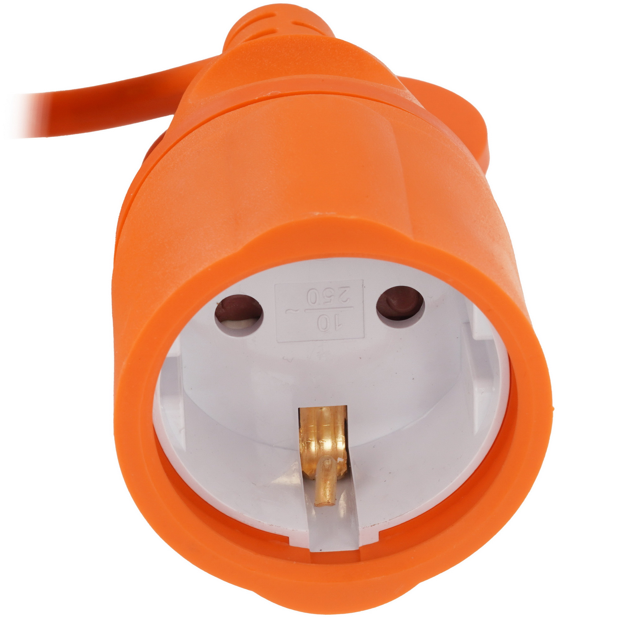 Удлинитель силовой IEK УШ-01РВ оранжевый 9110736 STDN-0142104 - Вид №1