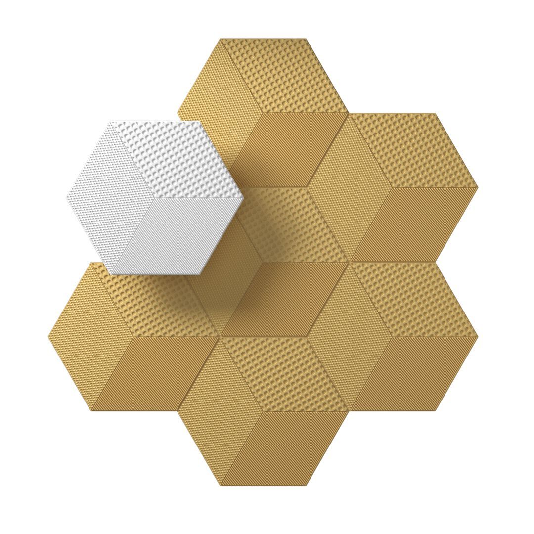 Трехмерное гипсовое покрытие WallDeco M-Modern ARCH-00100210 - Вид №2