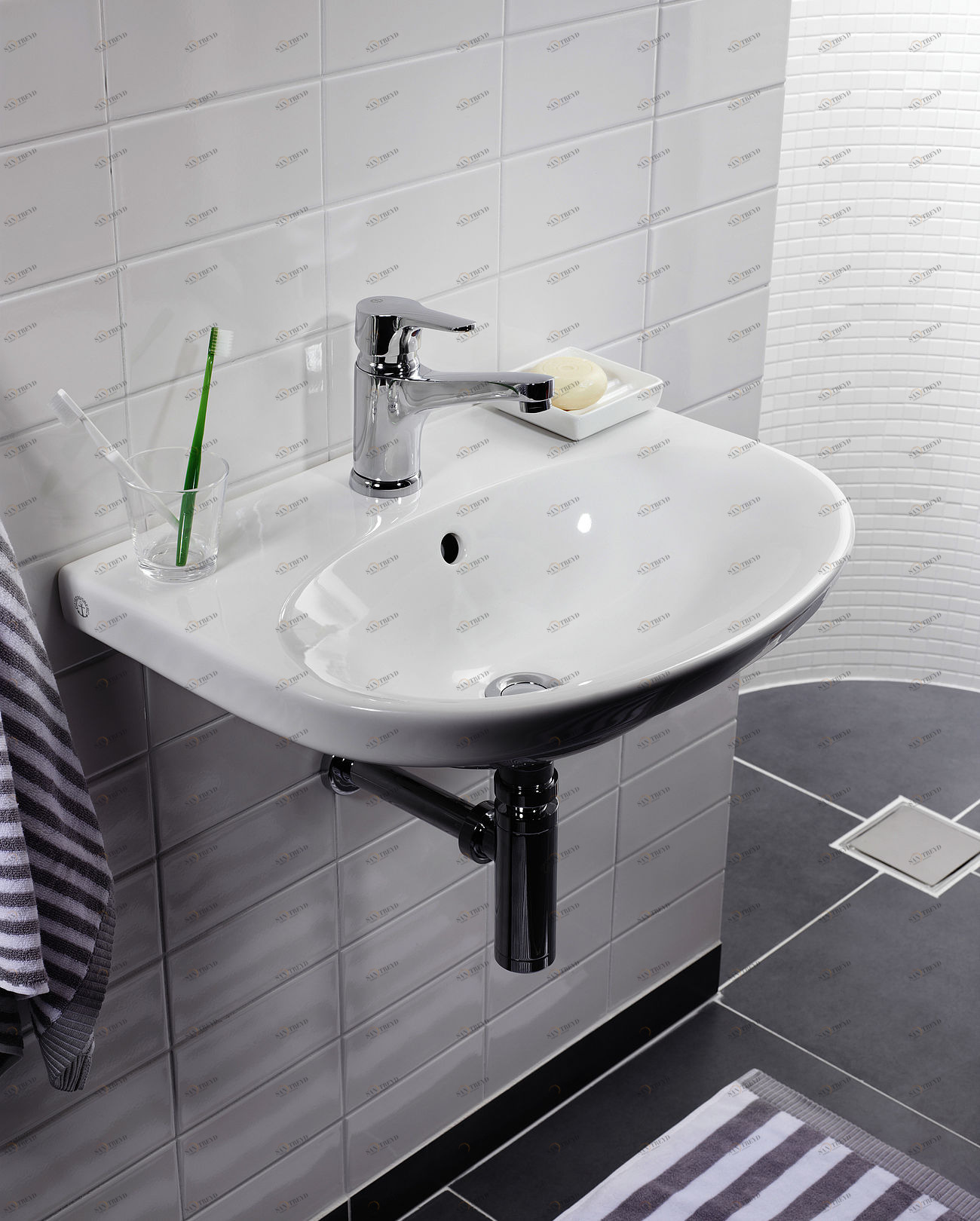 Смеситель для раковины Nautic, кран 150 мм Gustavsberg GB41214045 