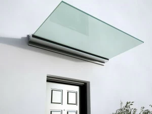 FARAONE Навес из алюминия и стекла с подсветкой Linea