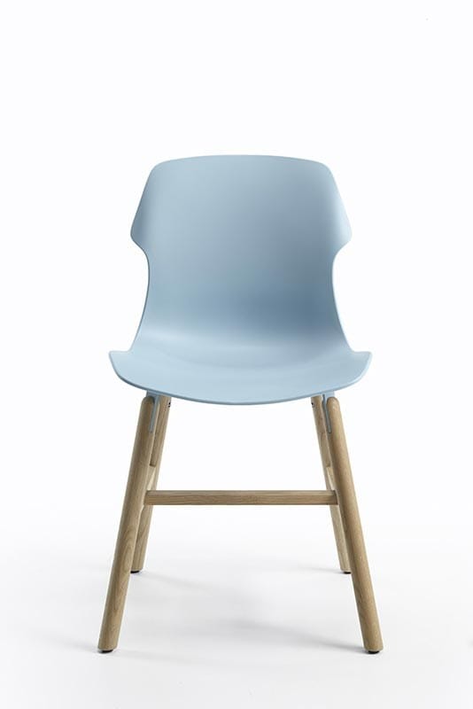 Стул из полипропилена с деревянными ножками Casamania & Horm стерео ARCH-00135003 - Вид №4