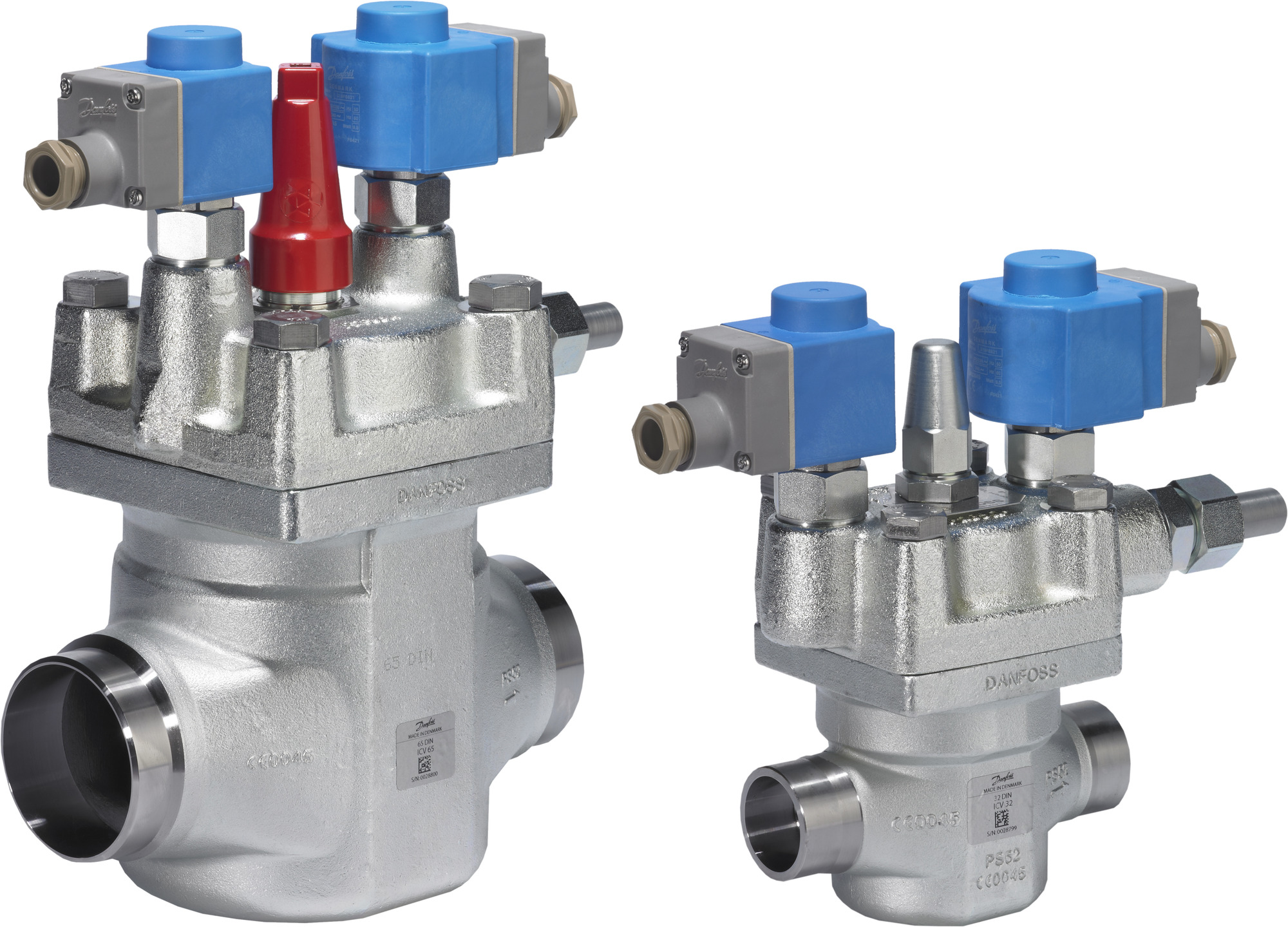 Danfoss ICLX — двухступенчатые клапаны ICLX 32 (D 32) Клапан соленоидный 027H3040  - Вид №12