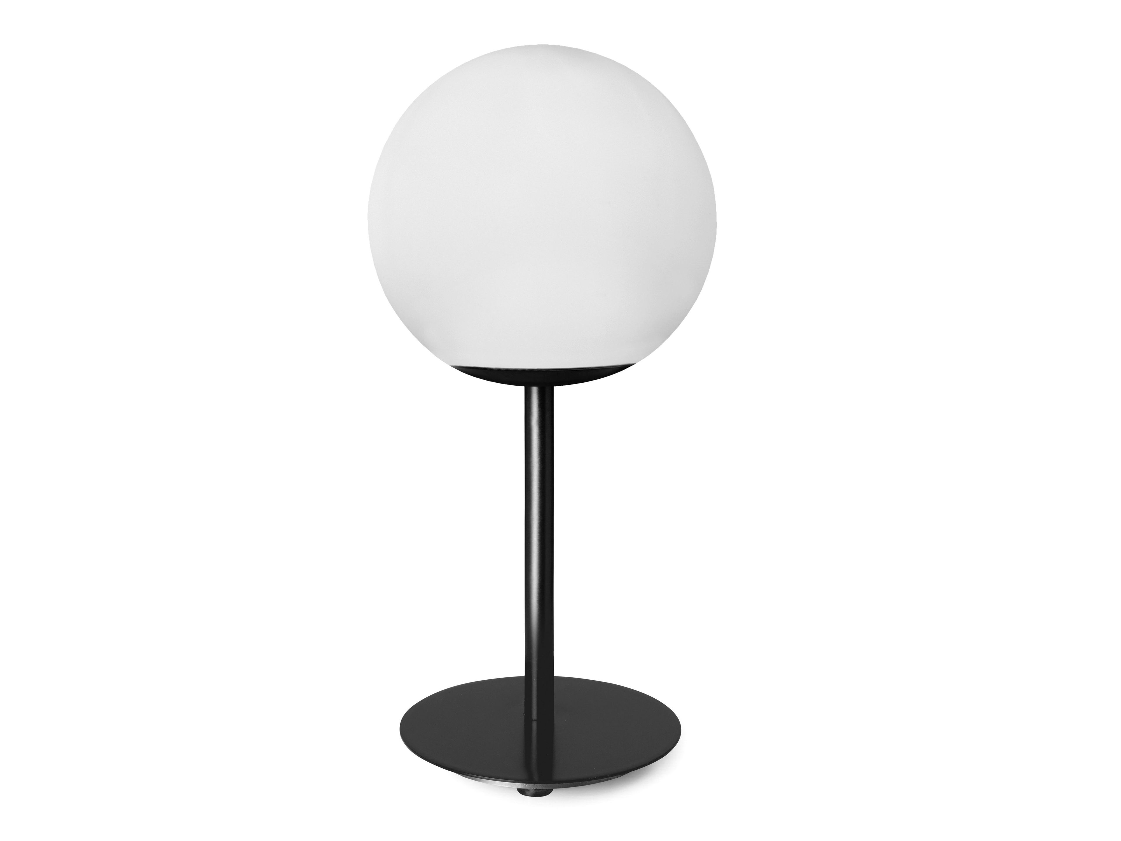 Опаловое стекло и металлическая настольная лампа с диммером Miloox Jugen ARCH-00049241 - Вид №1