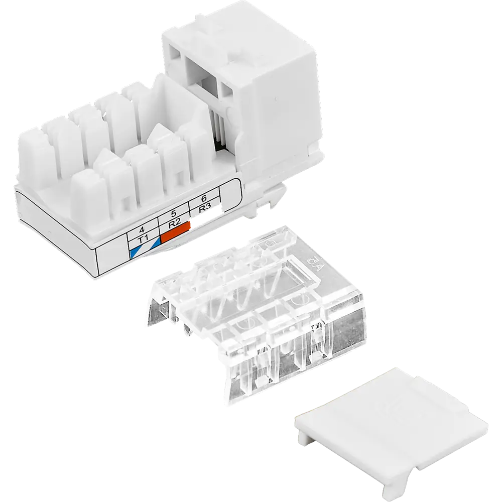 Телефонная розетка Lexman RJ11 для организации рабочих пространств 88039820 STLM-1105695