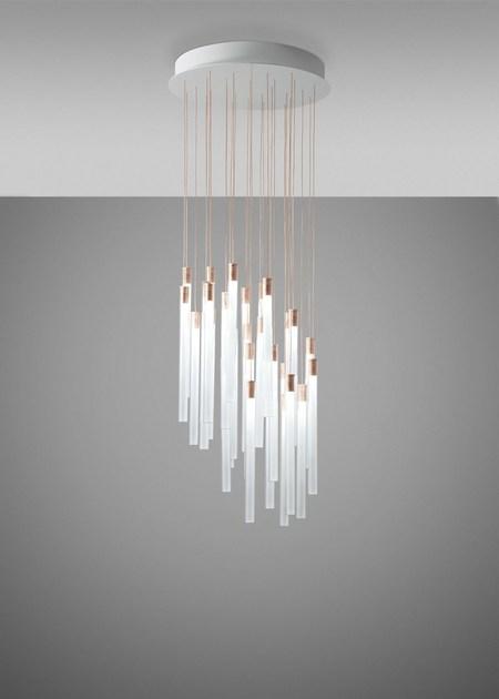 Fabbian Подвесной светильник прямого света из боросиликатного стекла Multispot sun-id-1460704 - Вид №4