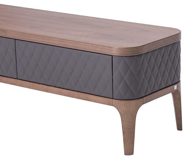 Tonin Casa Деревянная тумба под ТВ с откидными дверцами Tiffany T6446 - t6447 - Вид №2