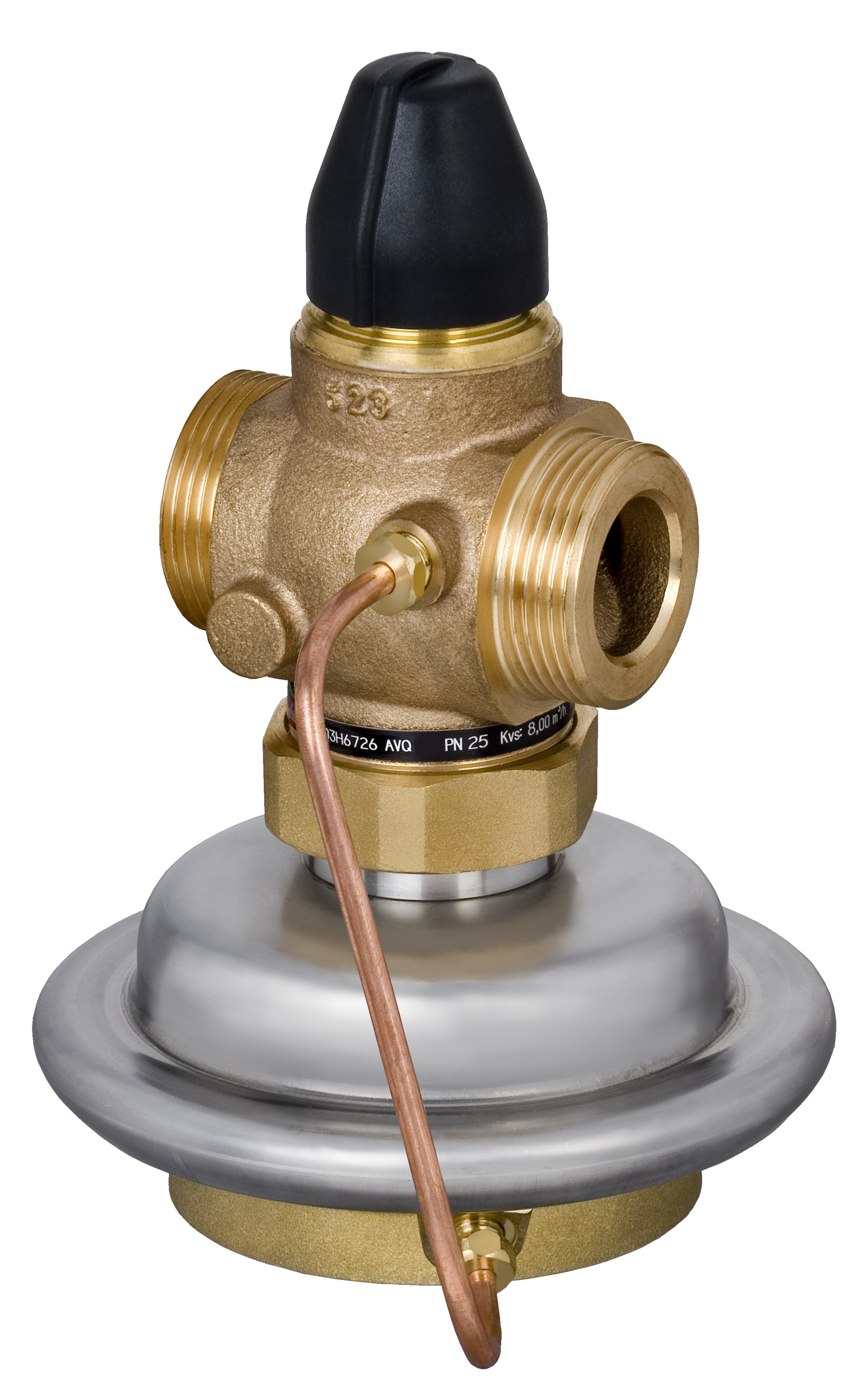 Danfoss Моноблочный регулятор расхода AVQ Р-р расх.AVQ PN25 40/16 //0,2/резьб. 003H6728  - Вид №7