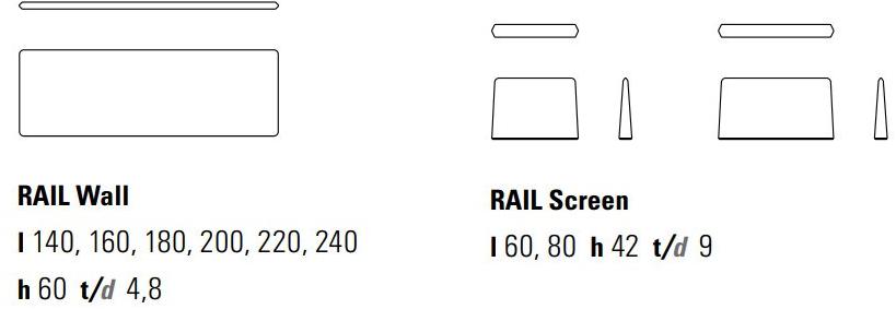 ZEITRAUM Тканевая перегородка стола Rail sun-id-1450345 - Вид №7