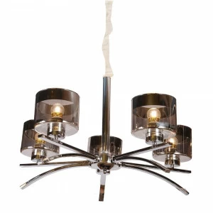 Подвесная люстра Omnilux Alassio OML-55803-05 OMNILUX ДИЗАЙНЕРСКИЕ, ALASSIO 279712 Хром