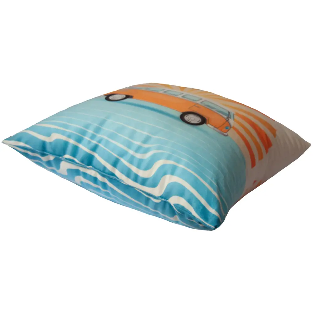 Подушка Автобус 45x45 см цвет бирюзовый 84659866 STLM-2041229 SEASONS  - Вид №1