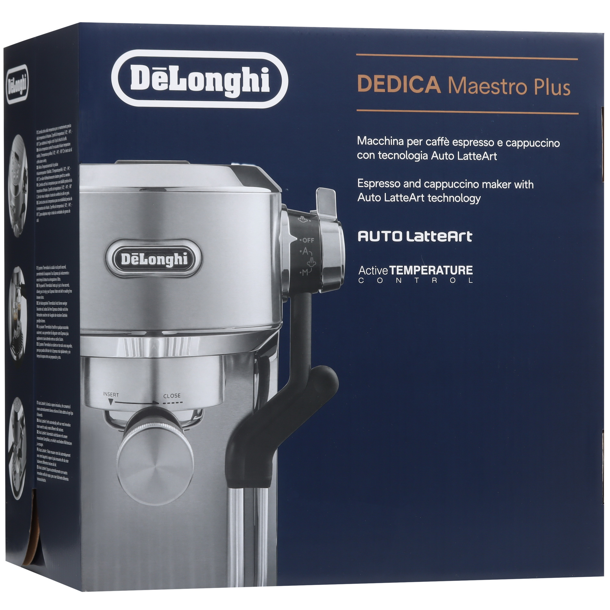 9085704 Кофеварка рожковая DeLonghi EC950.M серебристый STDN-0131345 - Вид №12