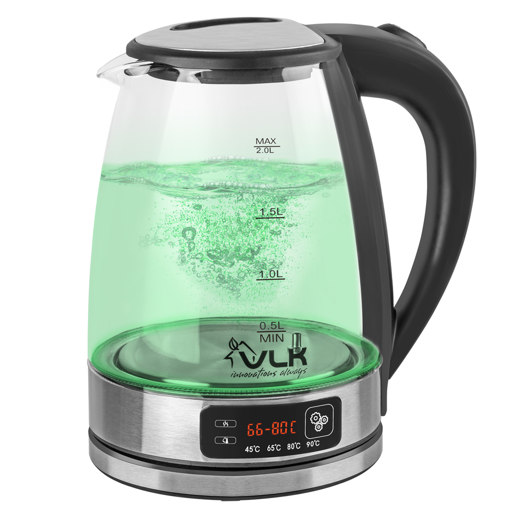 9216770 Электрочайник VLK Siena-6558 черный STDN-0011685 - Вид №4