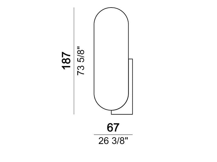 Настенное зеркало Arketipo KARMA ARCH-00007791 - Вид №1