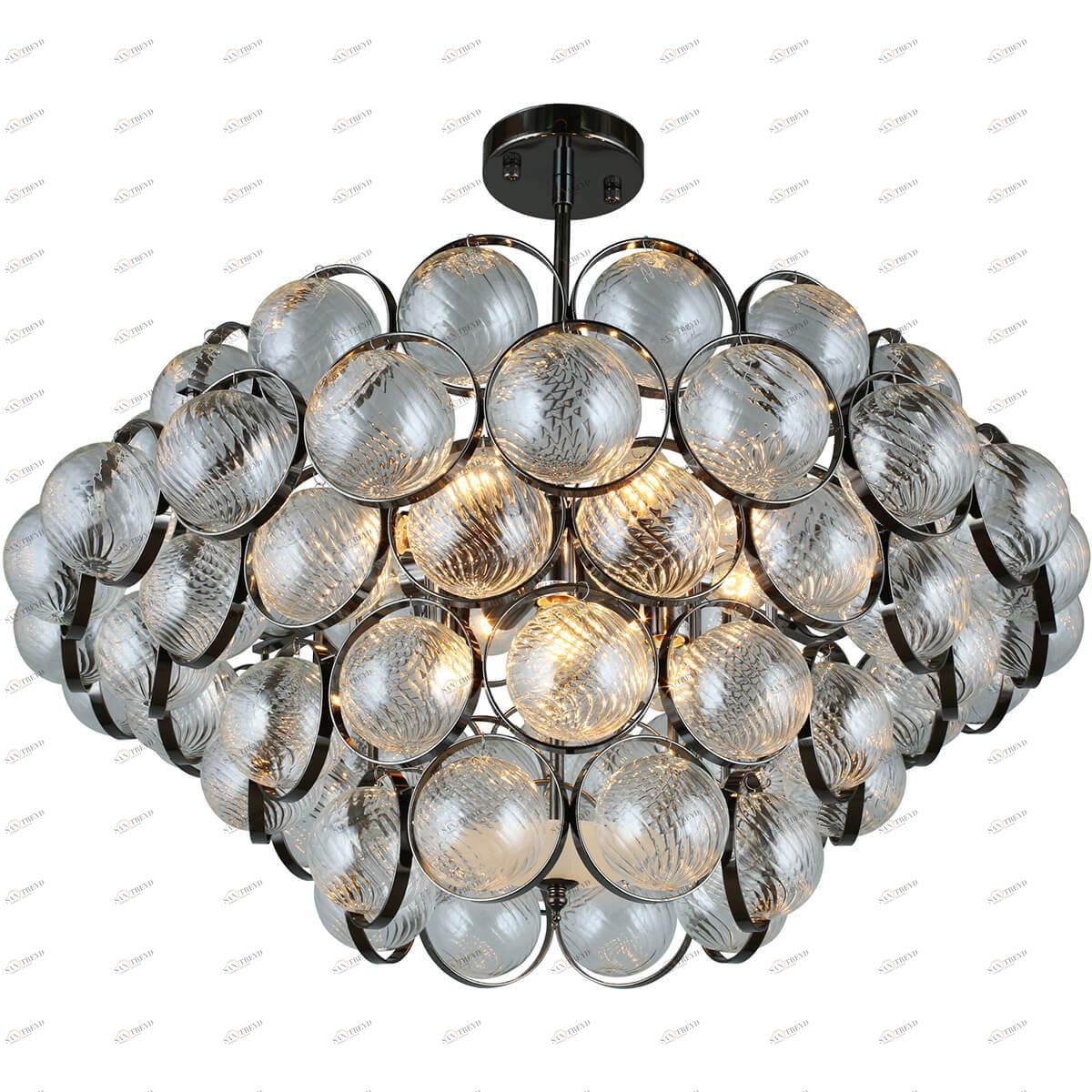 Потолочная люстра Omnilux Strano OML-63407-12 OMNILUX STRANO, ШАР 184298 Черный 