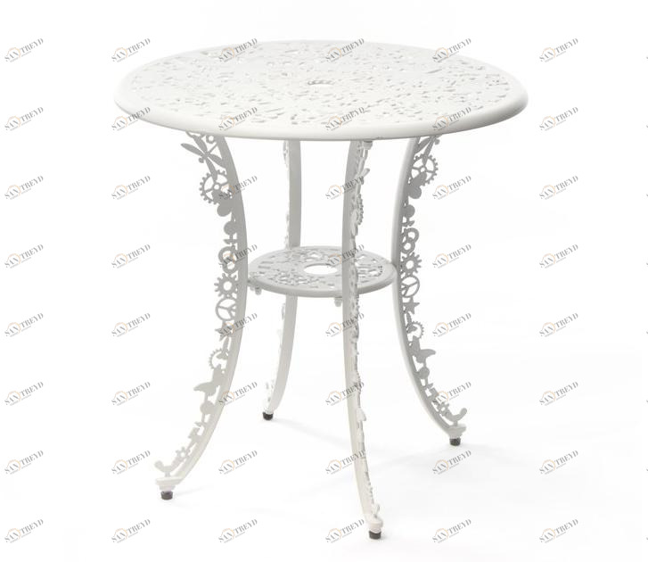 Seletti Круглый алюминиевый стол Industry 18687